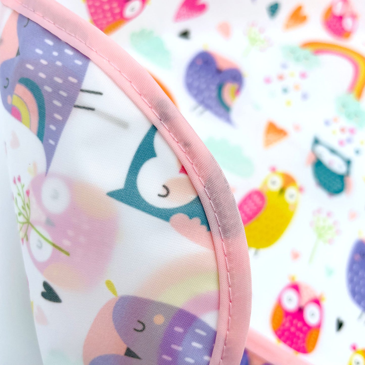 Baby Bibs Sleeved Bib HaimoBurg Machine Washable Waterproof Bibs 3 Pack
