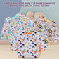 Baby Bibs Sleeved Bib HaimoBurg Machine Washable Waterproof Bibs 3 Pack