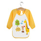 Baby Bibs Long Sleeved Waterproof Sleeved Bib 6-36 Months Set of 5 Color