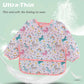Baby Bibs Sleeved Bib HaimoBurg Machine Washable Waterproof Bibs 3 Pack